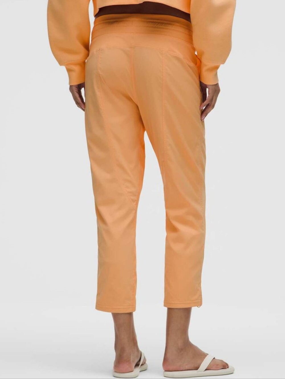 Lululemon Dance Studio Mid Rise Cropped Pant In Rock Melon Size 0 - Picture 2 of 5